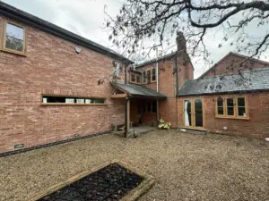 Residence 9 Windows in Irish Oak installed by Eco Windows in Dunchurch