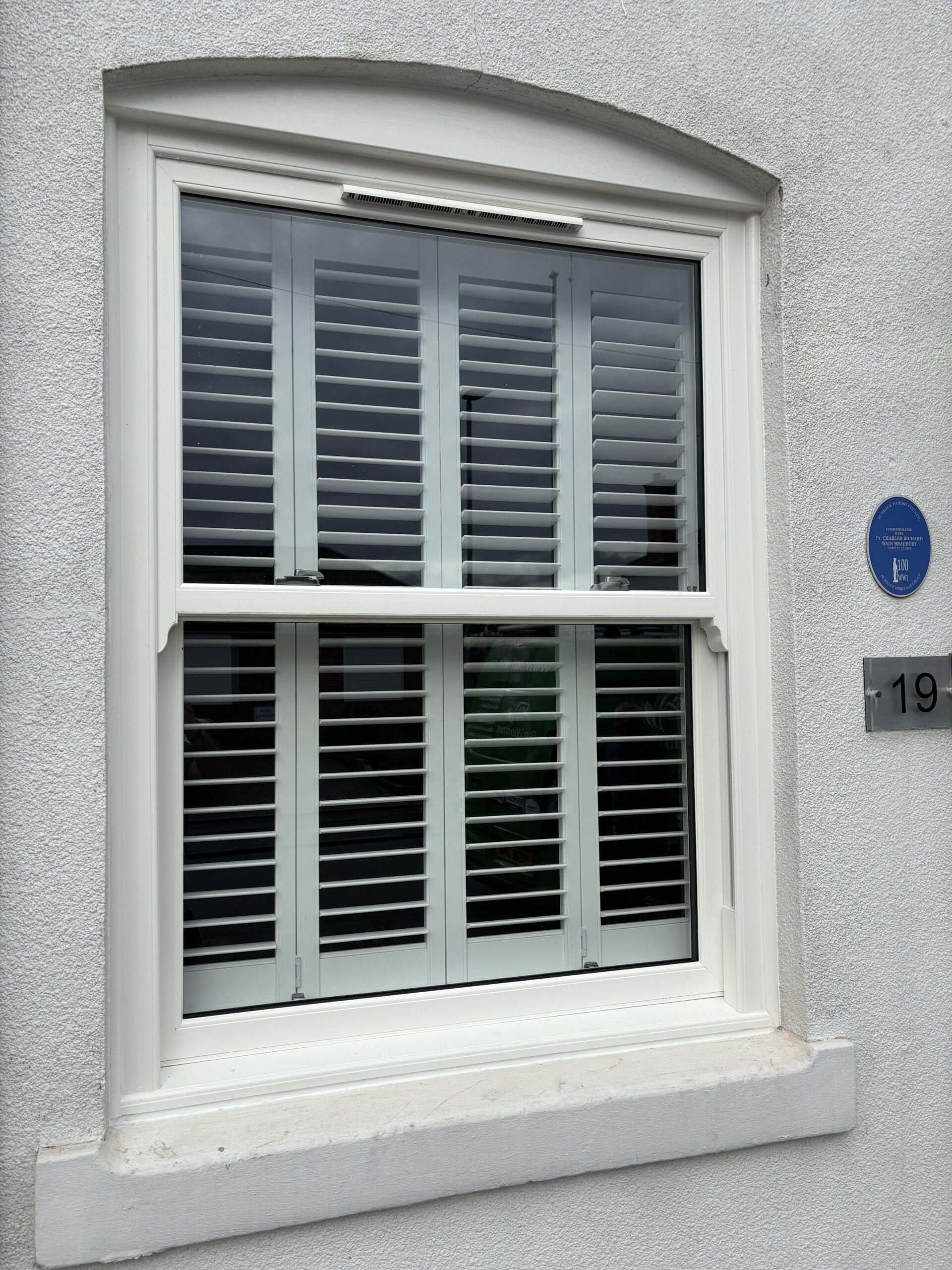 Vertical Sliding window installed by Eco Windows