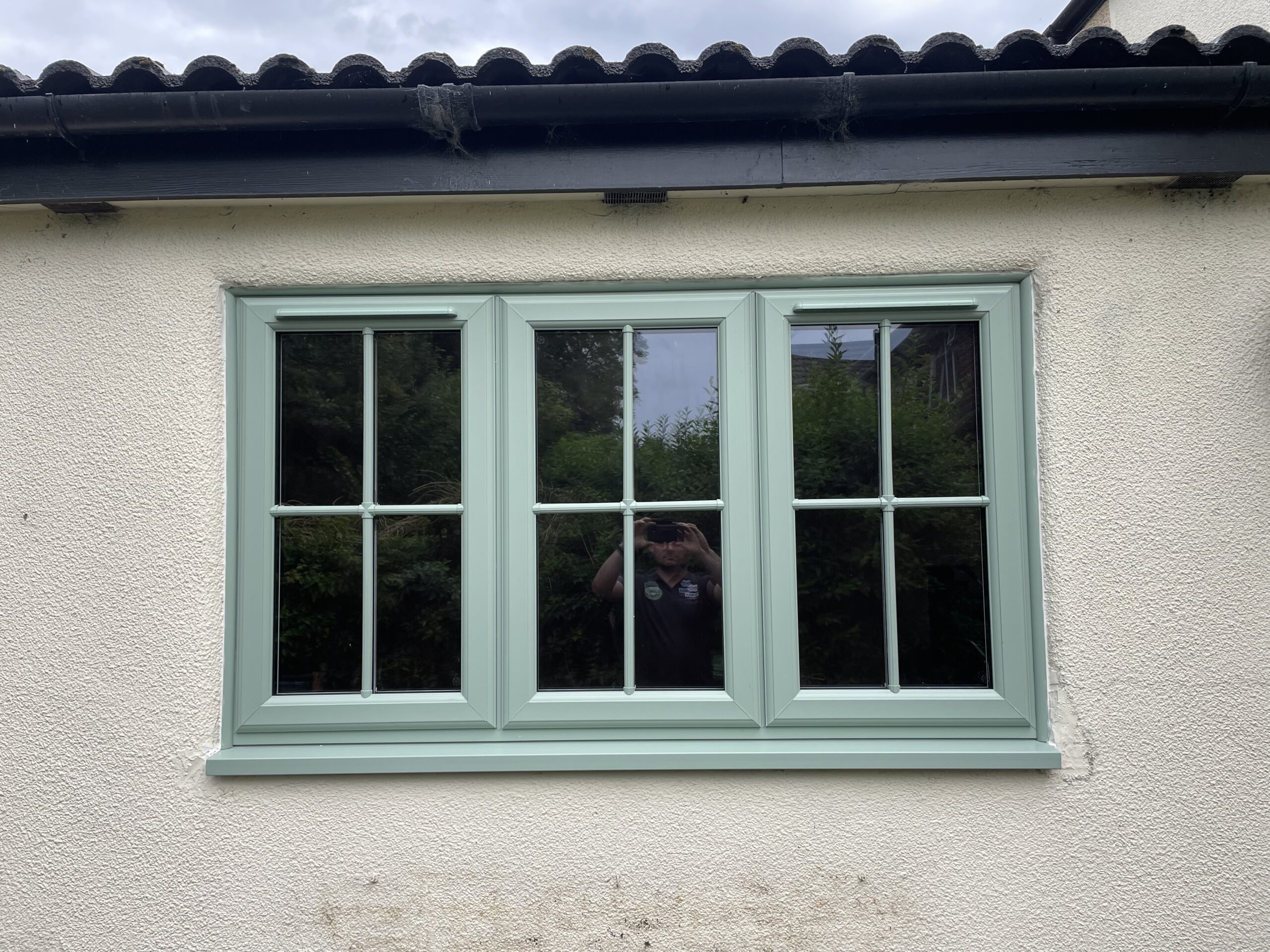 Chartwell Green window installed by Eco Windows