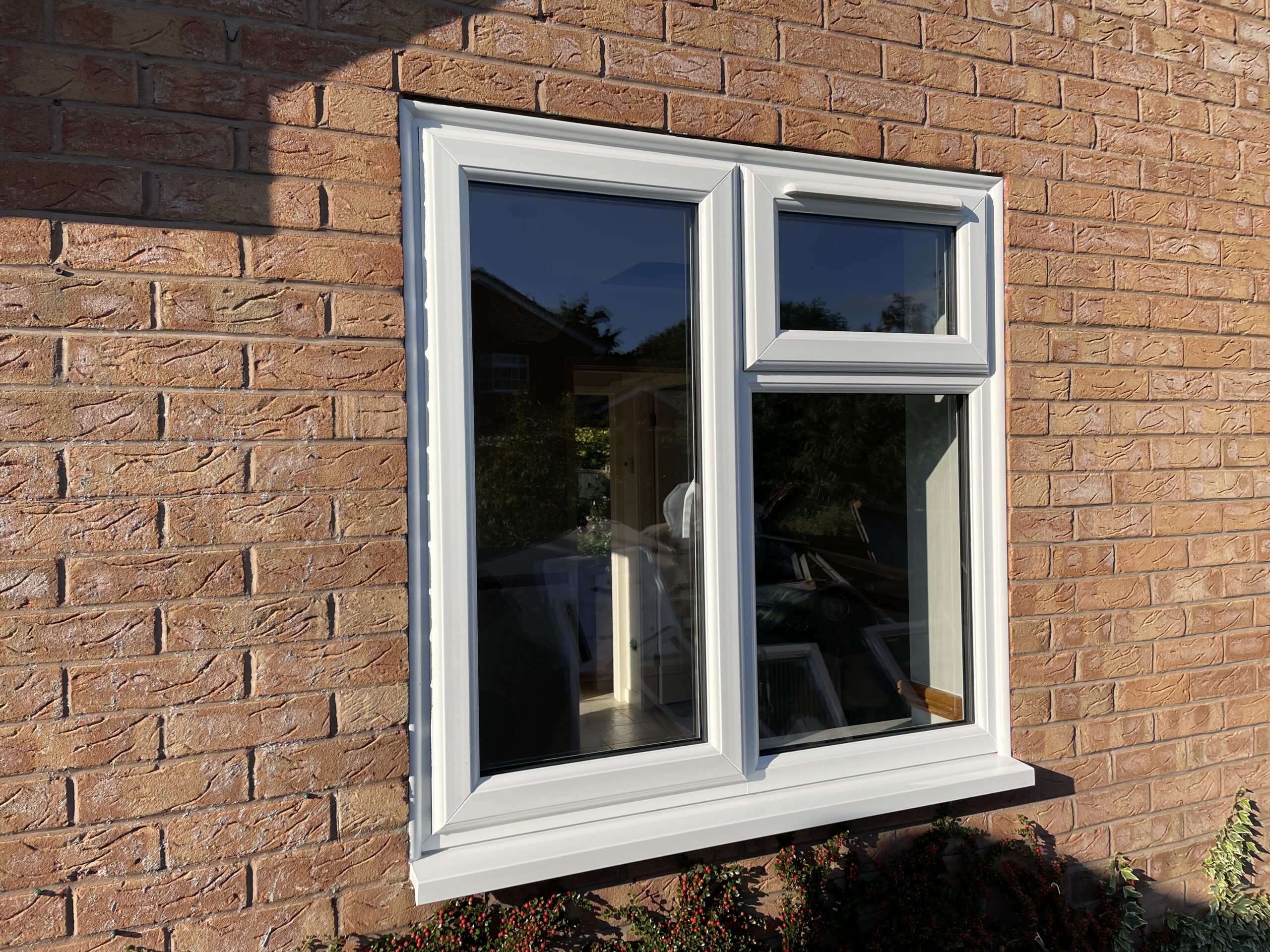 White uPVC Window installed by Eco Windows